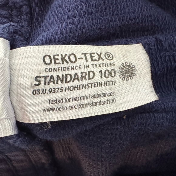 Hanna Andersson Toddler Jogger Sweatpants Navy Yellow Size 3T - Picture 6 of 6